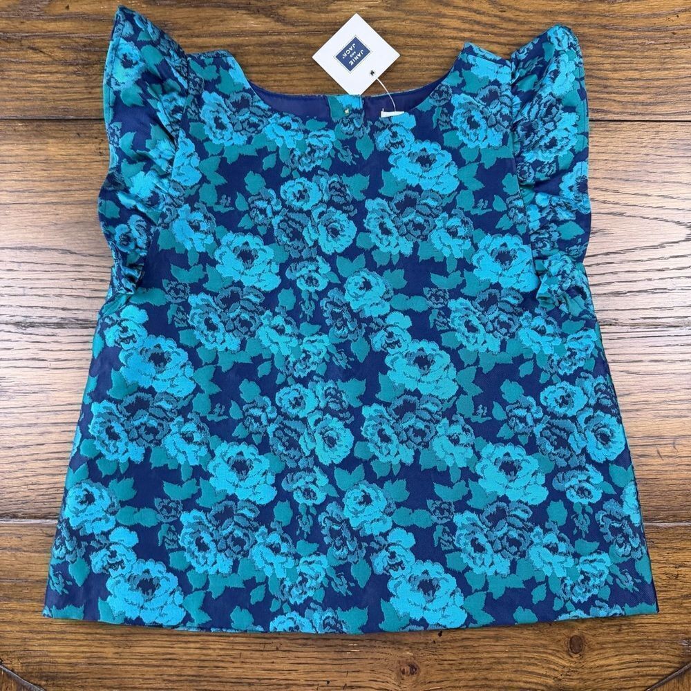 NWT Janie and Jack Brocade Top